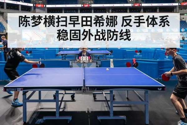 table tennis match action